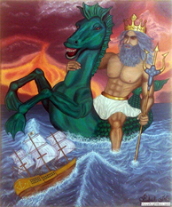 Poseidon y el Hipocampo